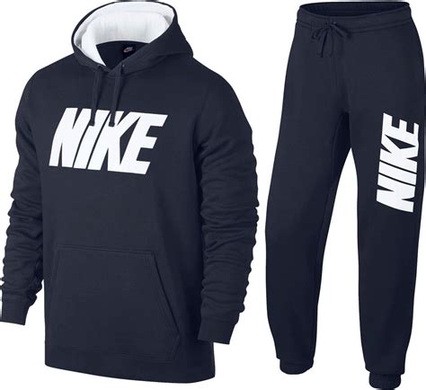 nike trainingspak blauw heren|Nike joggingpak.